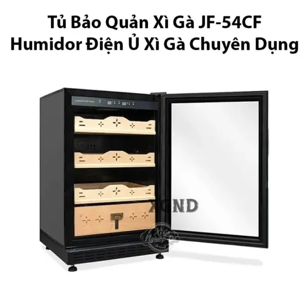Tủ Bảo Quản Xì Gà JF-54CF - Humidor Điện Ủ Cigar Chuyên Dụng