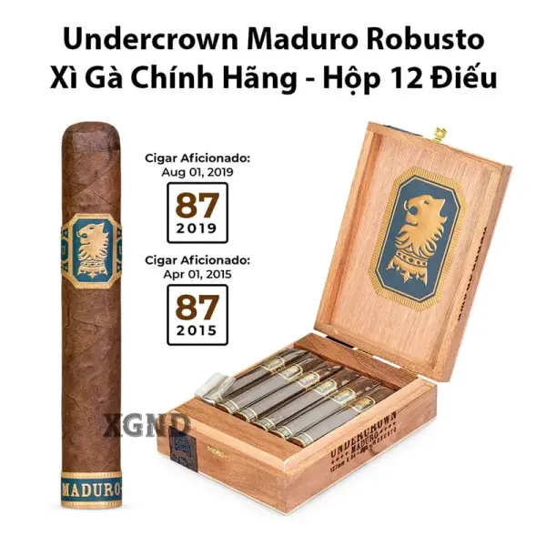 Cigar Liga Undercrown Maduro Robusto - Xì Gà Chính Hãng