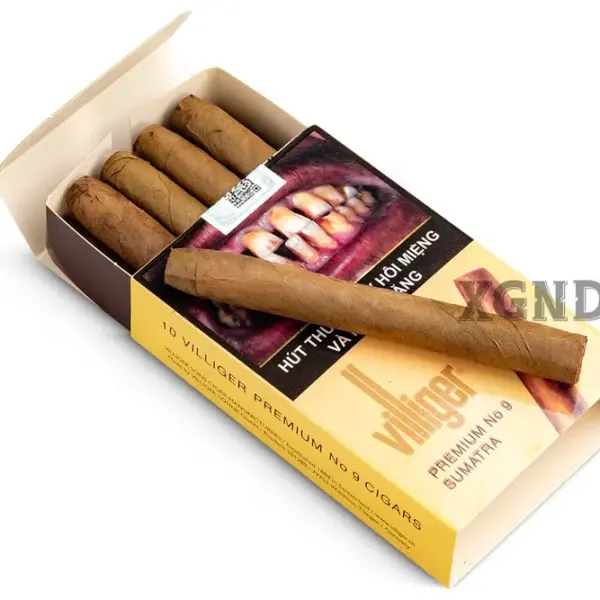 Cigar Villiger Premium No 9 Sumatra - Xì Gà Đức Chính Hãng