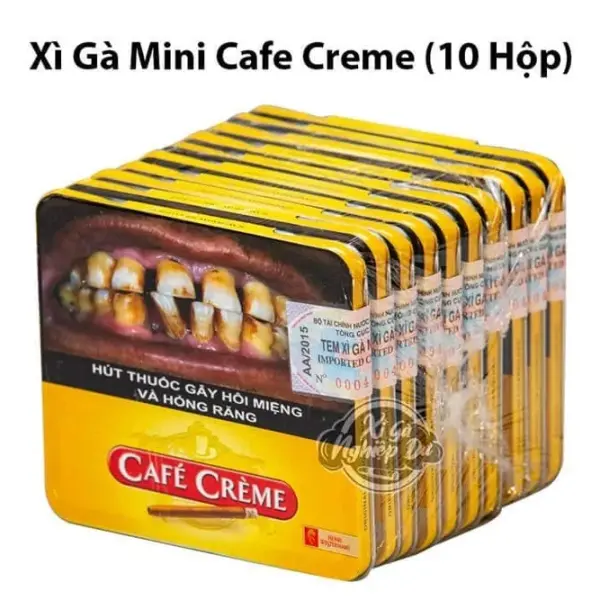 Cigar Mini Café Crème - Xì gà Mini Hà Lan Chính hãng