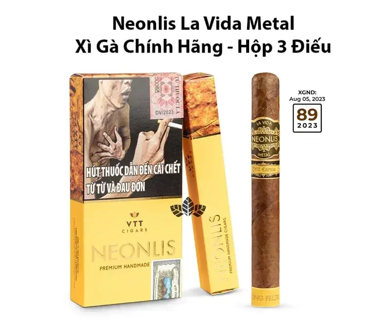 Neonlis La Vida Metal - hộp