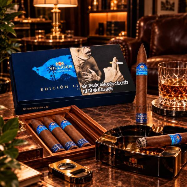 Villiger Gran Torpedo Edición Limitada 2022 – Xì Gà Chính Hãng