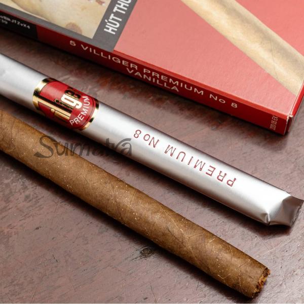 Villiger Premium No 8 Vanilla - Xì Gà Mini Chính Hãng