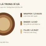 Wrapper, Binder, Filler là gì? Cách đọc ba lớp lá xì gà