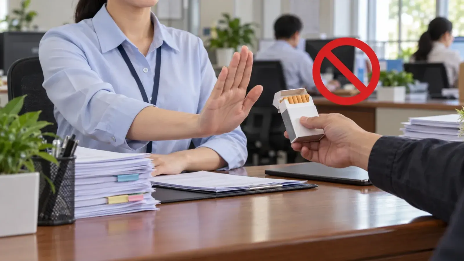 Cán bộ, công chức từ chối thuốc lá điếu nhập lậu theo Chỉ thị 25/CT-TTg