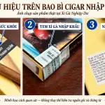 Quy định bao bì cigar nhập khẩu lưu hành hợp pháp tại Việt Nam