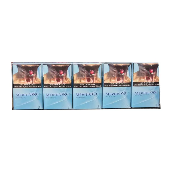 Thuốc Lá Mevius 3 Wind Blue – Lốc 10 Gói