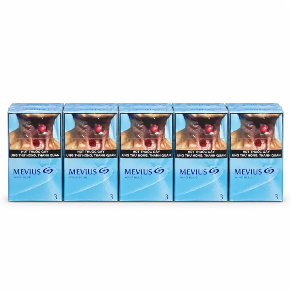 Thuốc Lá Mevius 3 Wind Blue – Lốc 10 Gói