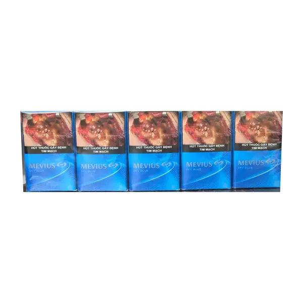 Thuốc Lá Mevius 8 Sky Blue – Lốc 10 Gói