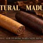Vì sao lá Maduro sẫm hơn Natural? Cigar màu đậm có nặng hơn không?