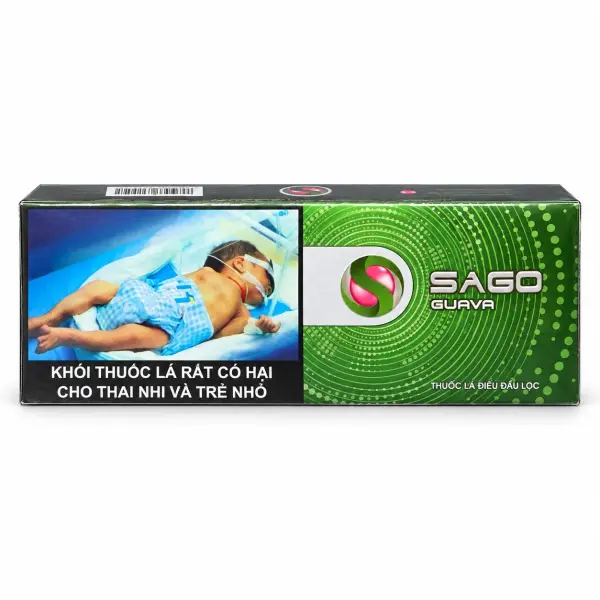 Thuốc Lá Sago Demi Guava Vị Ổi – Lốc 10 Gói