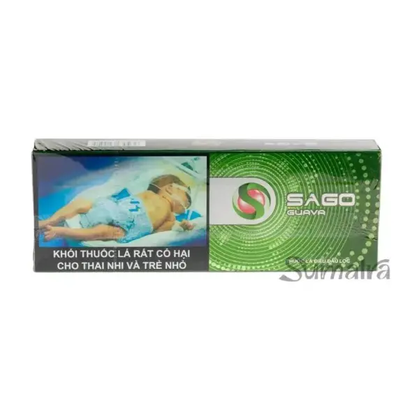 Thuốc Lá Sago Demi Guava Vị Ổi – Lốc 10 Gói